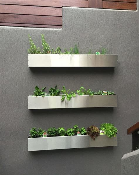 floating stainless steel hanging planter box|Floating Stainless Steel Hanging Planter Box/ Succulent.